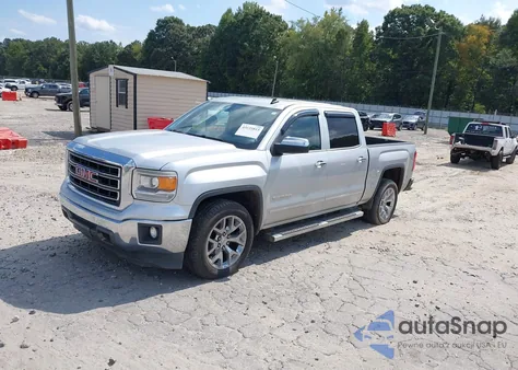 2014 GMC Sierra 1500 Slt из США, поврежденный, VIN 3GTP1VEC3EG407051